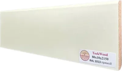 Плинтус teckwood мдф прямой 80x10x2150