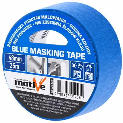 Малярная лента motive blue masking tape 48 мм×25 м, 020330