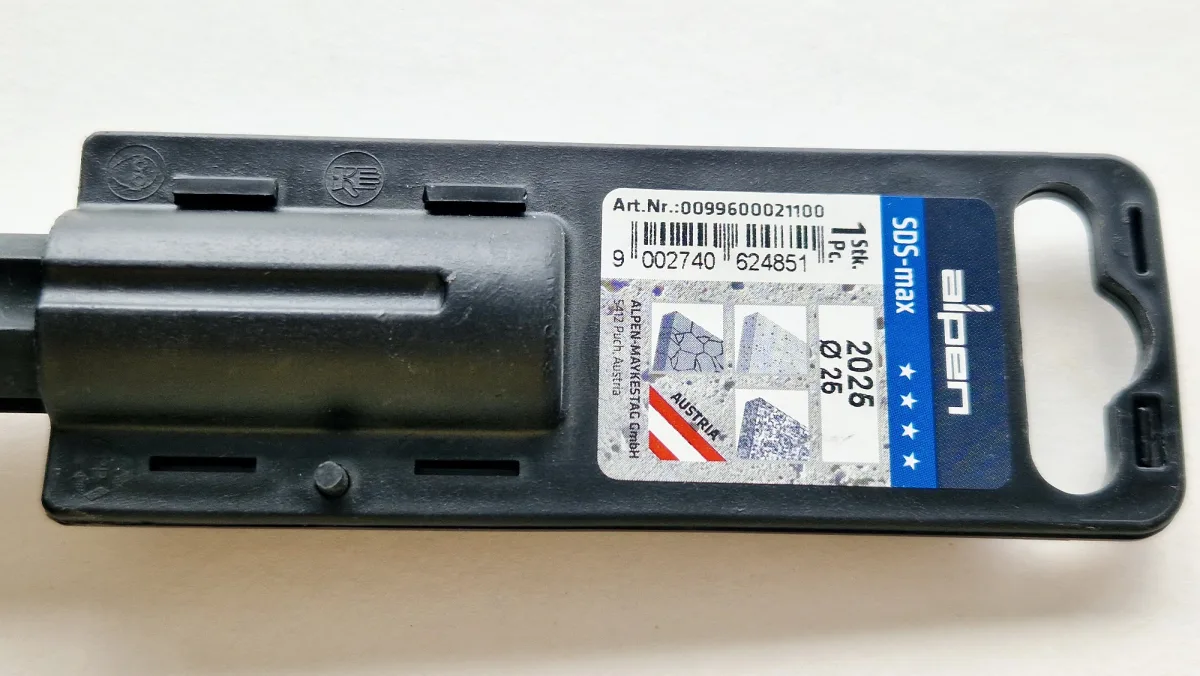 Переходник alpen sds-max - sds-plus