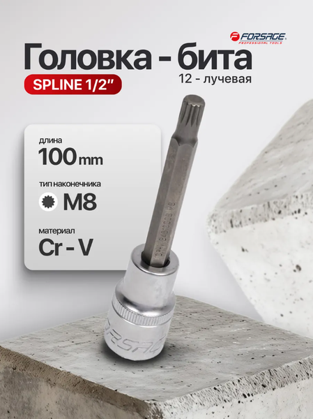Головка слесарная Forsage F-34810008