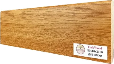 Плинтус Teckwood МДФ Прямой 80x10x2150