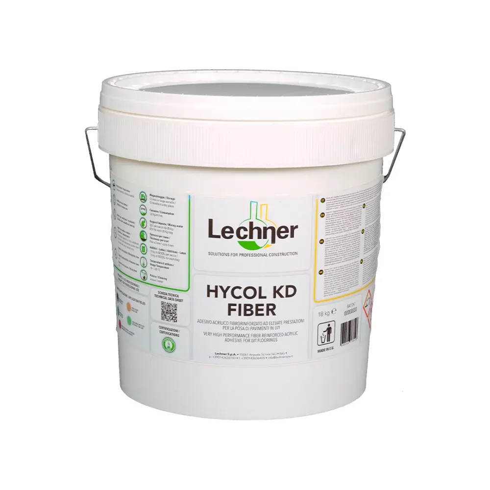 Клей для винила LECHNER HYKOL KD FIBER (5 кг)