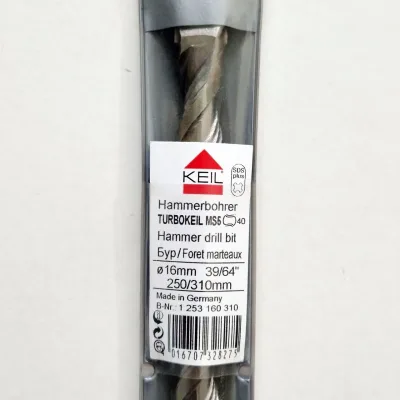 Бур по бетону keil d 16,00x250x310 мм