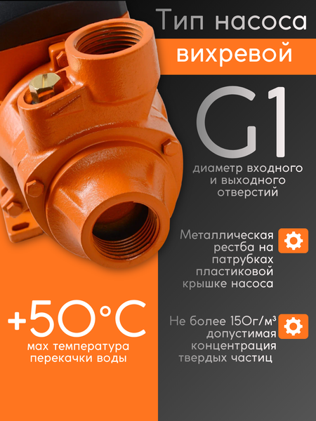 Поверхностный насос Вихрь ПН-40/30
