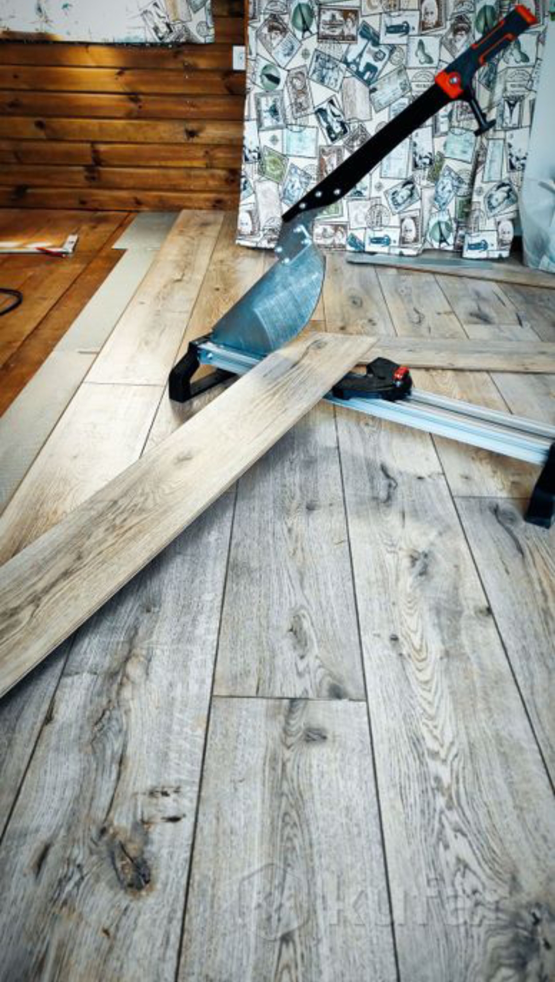 Укладка ламината