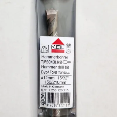 Бур по бетону keil d 12,00x150x210 мм.