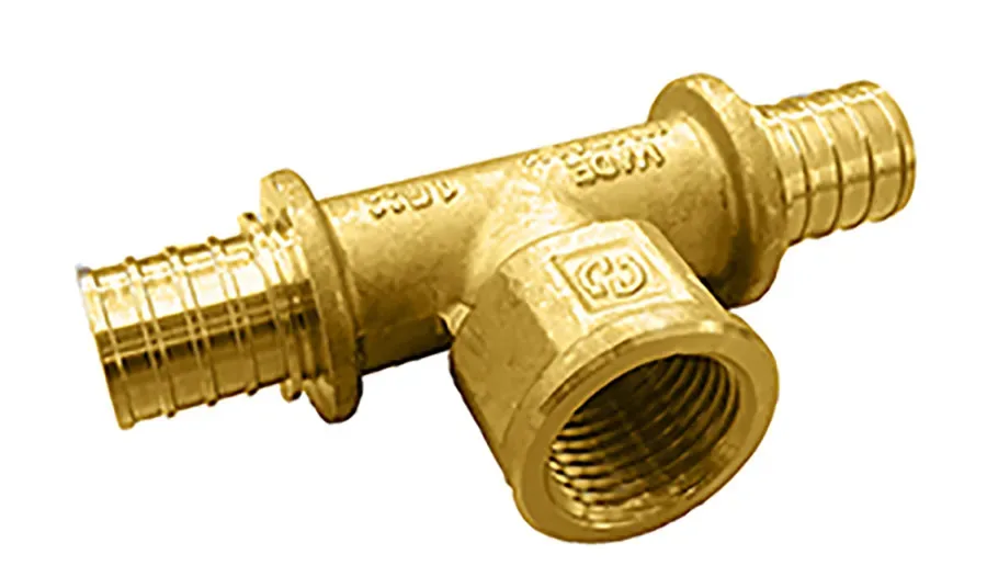 Тройник латунный goldfix вр 20х1/2"х20 general fittings