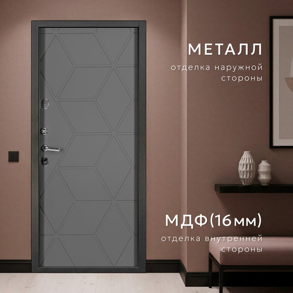 Входная дверь Guard Термо MG75 87х205 левая