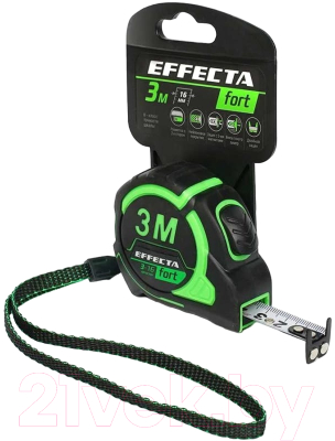 Рулетка Effecta Fort 16мм / 581316