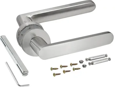 Ручка дверная Аллюр Арт Вита SN 9180