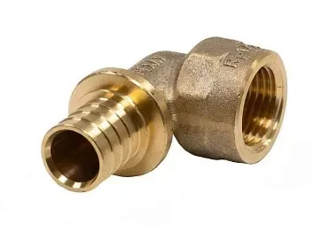 Угольник латунный pe-x переходной вр 20х3/4" рехау