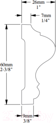 Молдинг Orac Decor P8020