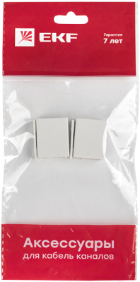 Накладка на стык для кабель-канала EKF Plast PROxima / conw-20-10x4