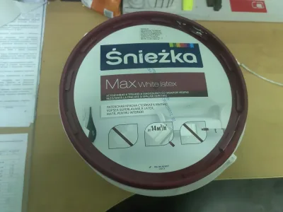 Краска Sniezka снежка 5л снежно-белая