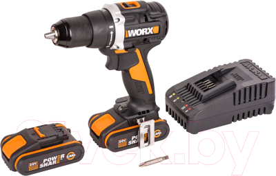 Аккумуляторная дрель-шуруповерт Worx WX102