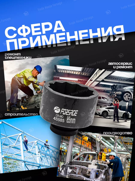 Головка слесарная Forsage F-48885