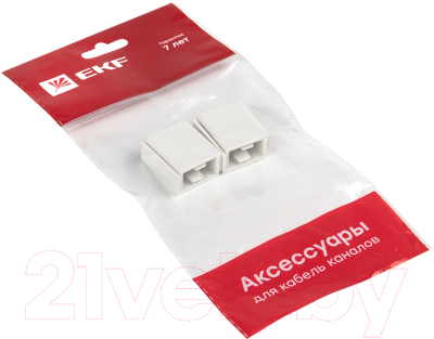 Накладка на стык для кабель-канала EKF Plast PROxima / conw-20-10x4