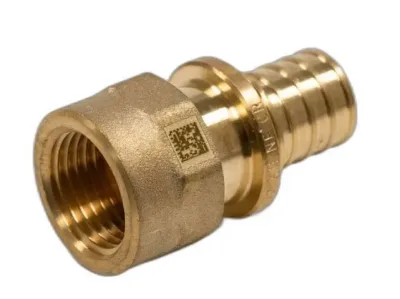 Переходник латунный вр 25х1/2" рехау