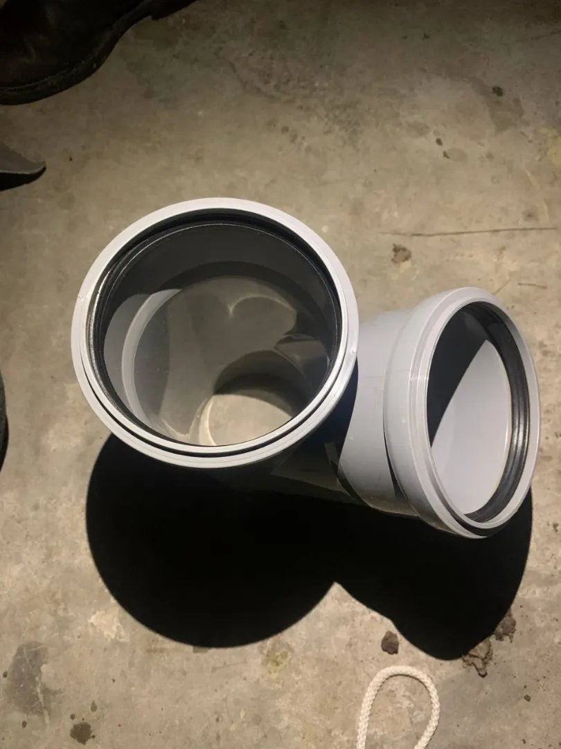 Тройник канализационный 110х110х45