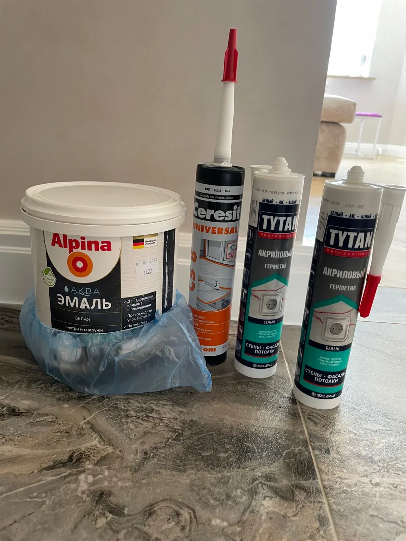 Эмаль для плинтуса alpina