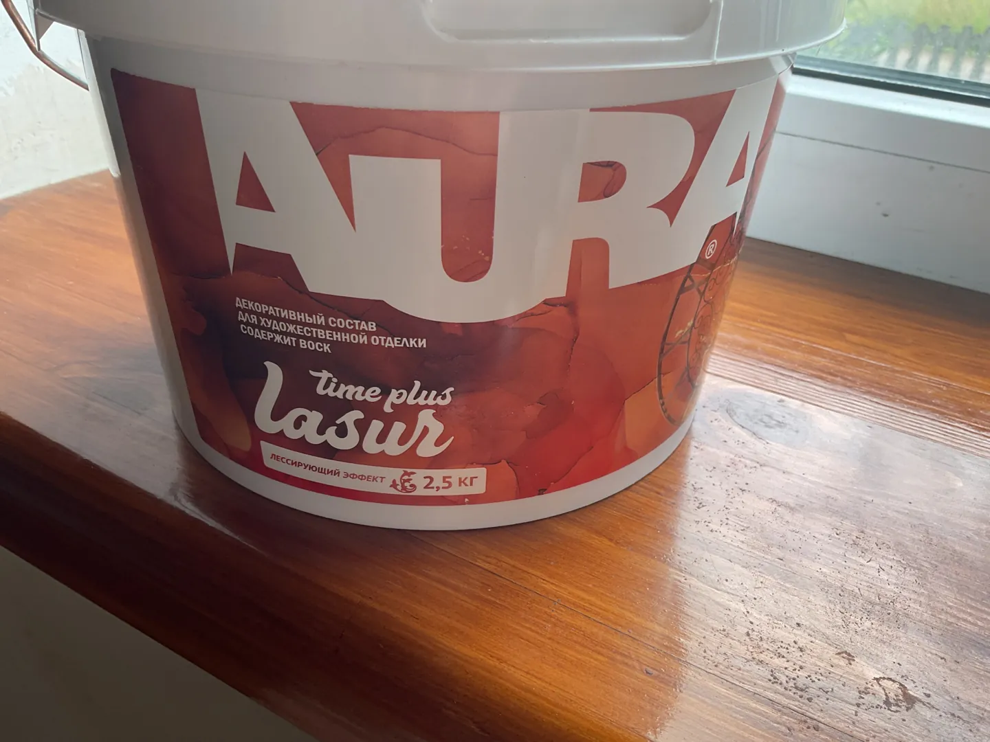 Декоративный состав lasur time plus