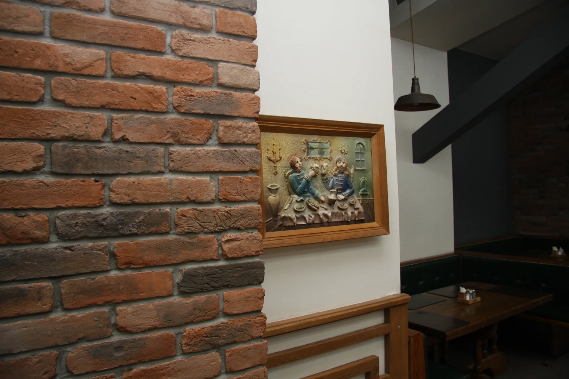 Декоративный камень Феодал "кирпич БРЕСТ-ЛИТОВСКИЙ" арт. 26.14.Р(02), (0,67 кв.м в упаковке)