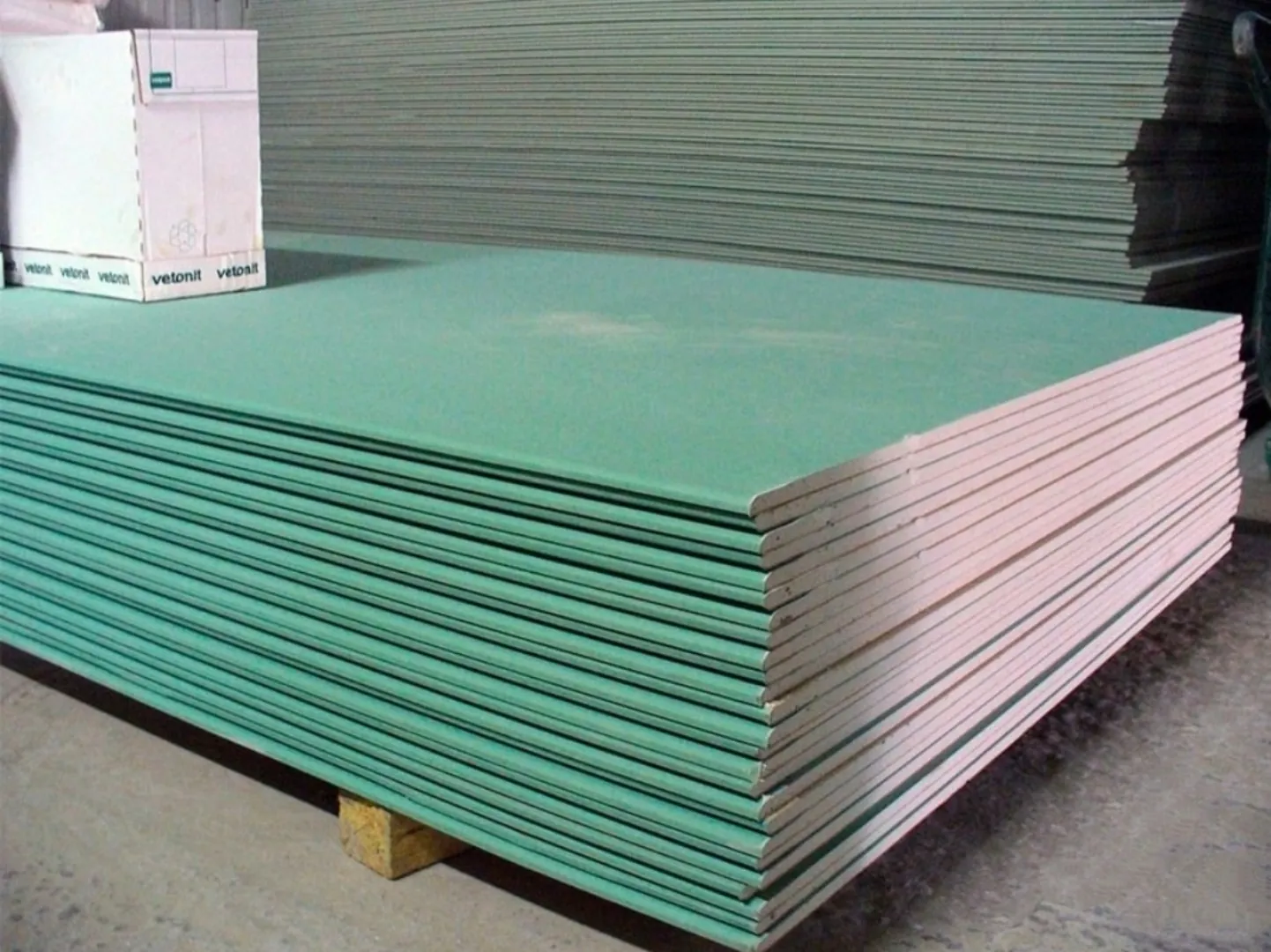 Гипсокартон стеновой ВЛАГОСТОЙКИЙ Кнауф толщина 12,5мм