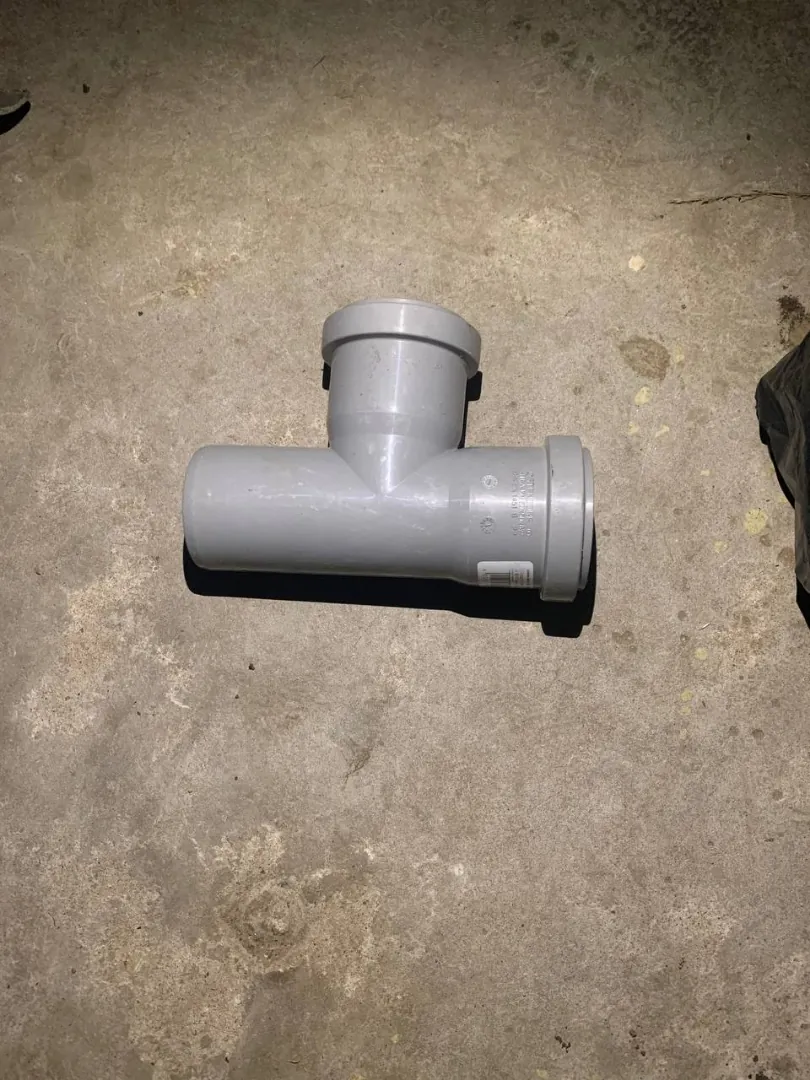 Тройник канализационный 50х50х87