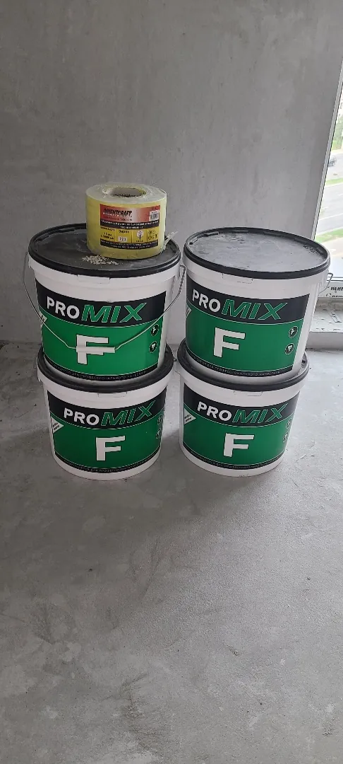 Шпатлевка новая