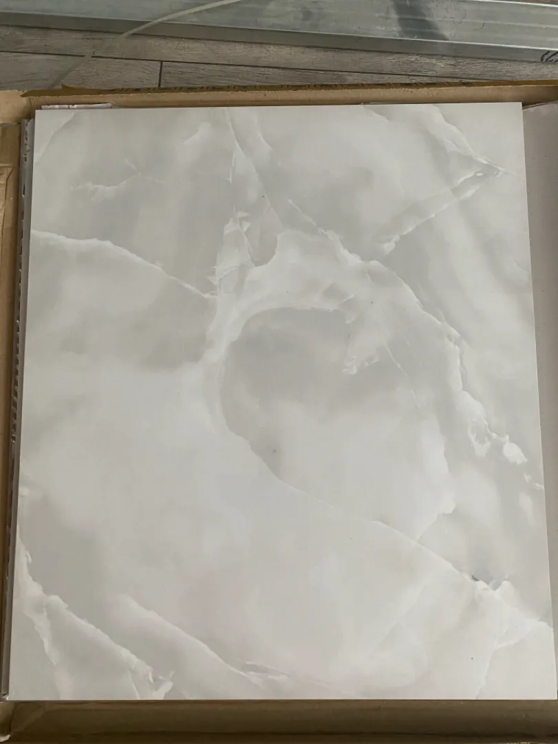 Плитка netto gres onyx silver polished (600x600)