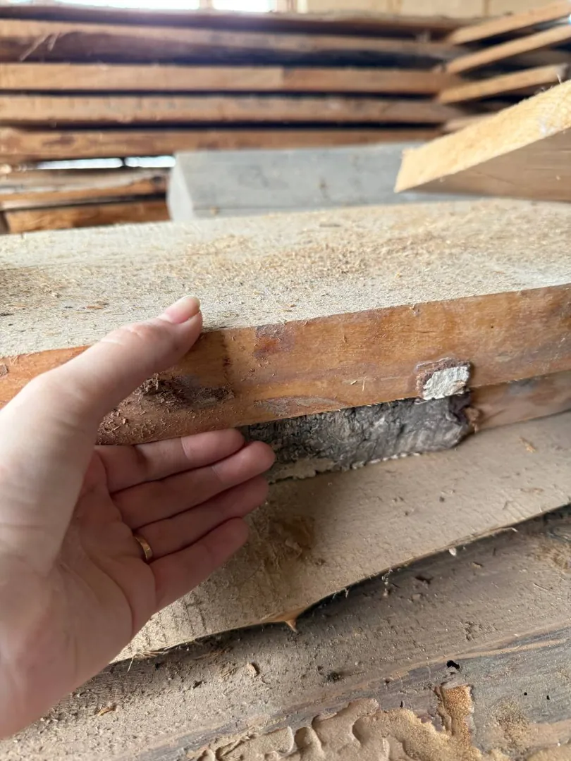 Доска необрезная