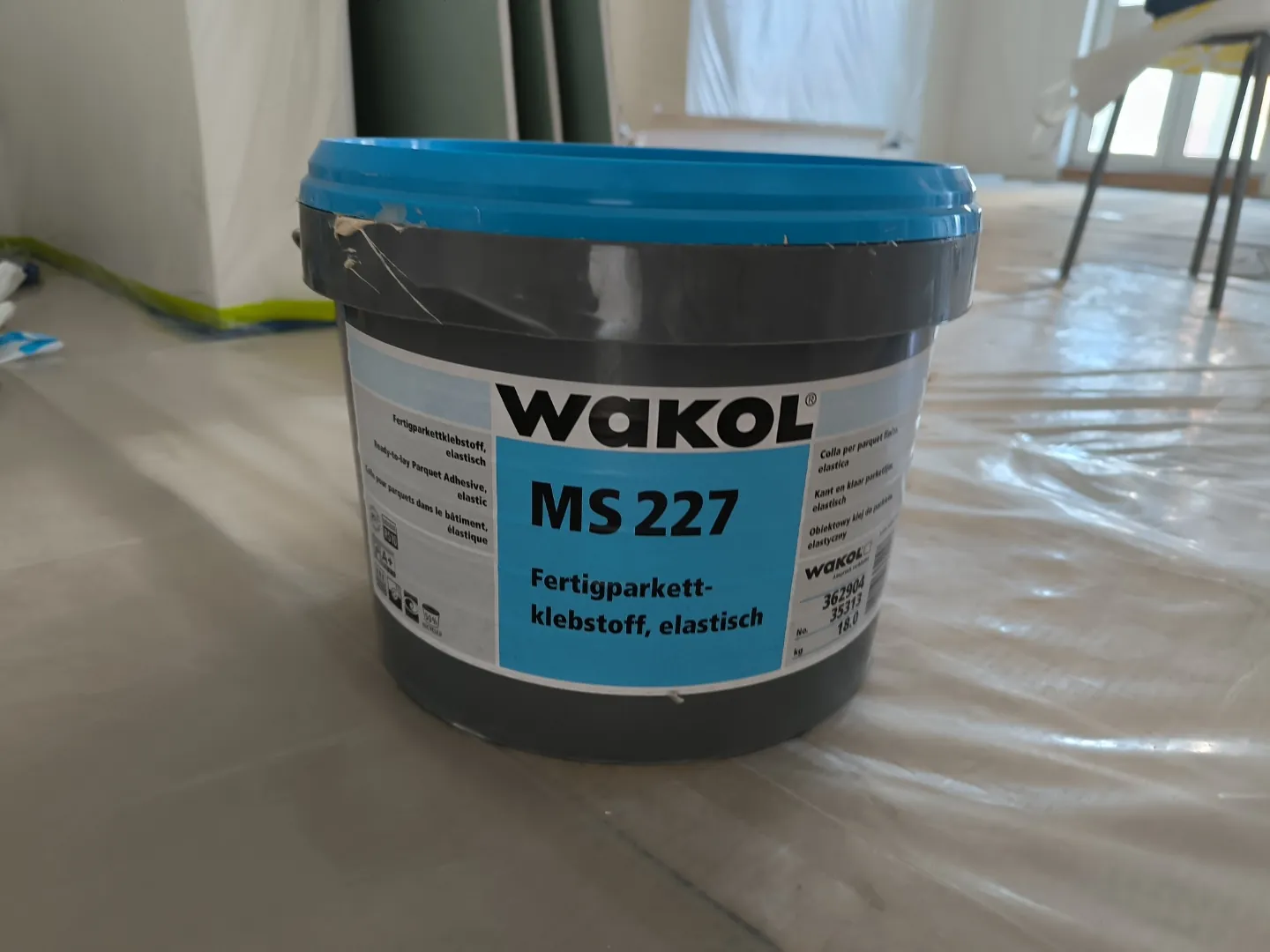Клей для паркета wakol ms 227