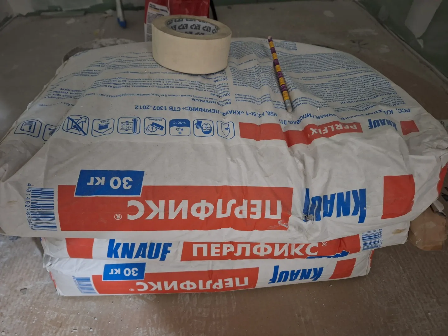 Клей для гипсокартона кнауф