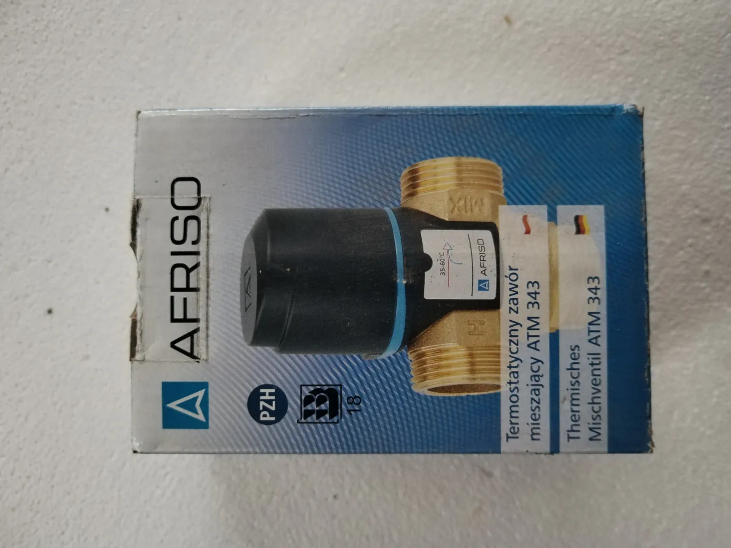 Термостатический смесительный клапан атм 343