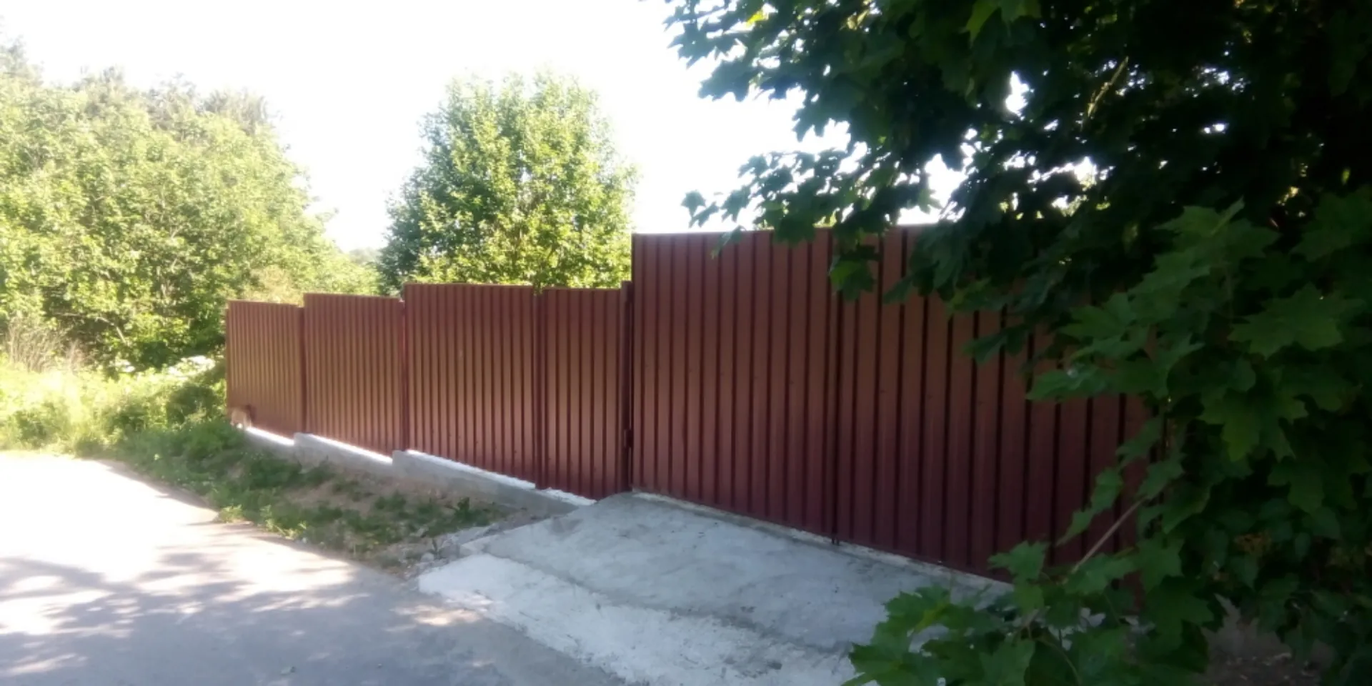 Профнастил для забора