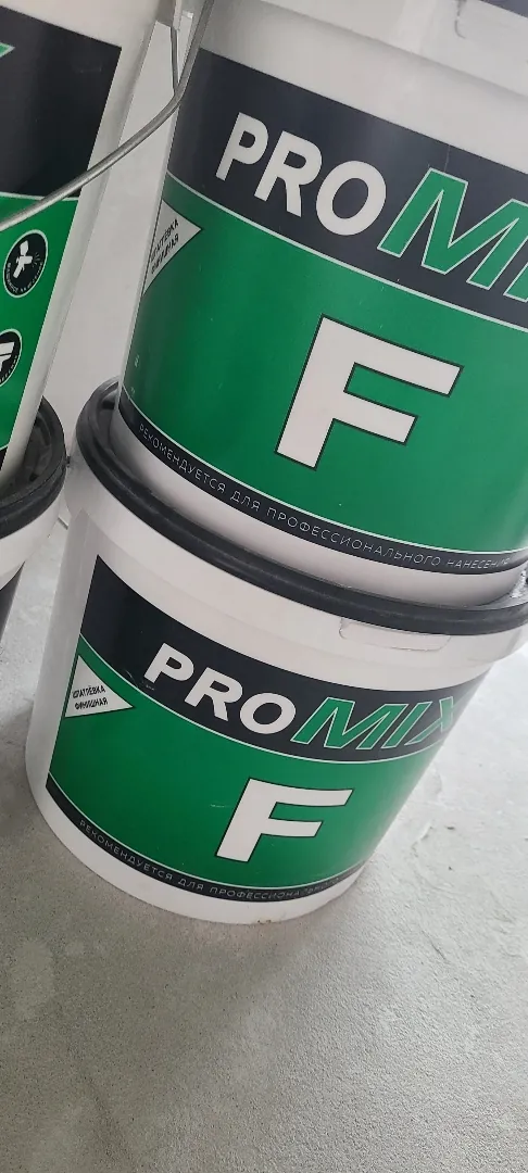 Шпатлевка новая