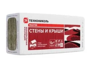 ТЕХНОНИКОЛЬ Стены и крыши 1000x610x(50 или 100мм) (0,244м3), (8 или 4 листа)(URSA  34PN)