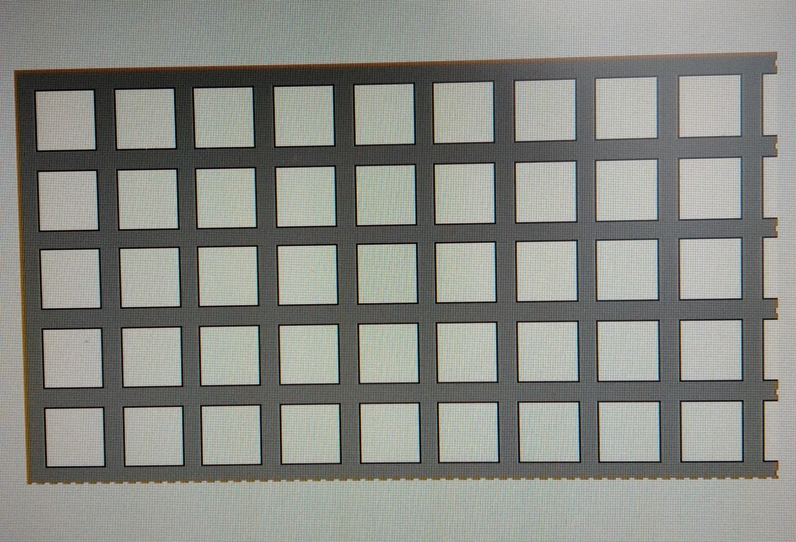 Лист перфорированный стальной с квадратными отверстиями Qg (4.6)10-14 1*1000*2000 мм 08кп/08пс