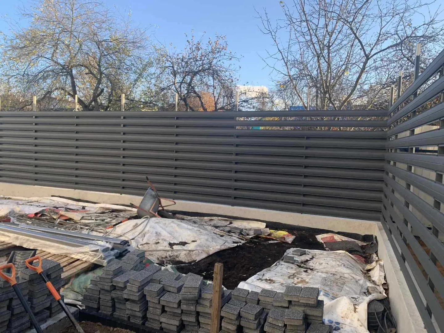 Горизонтальный штакетник , самый широкий в линейке.