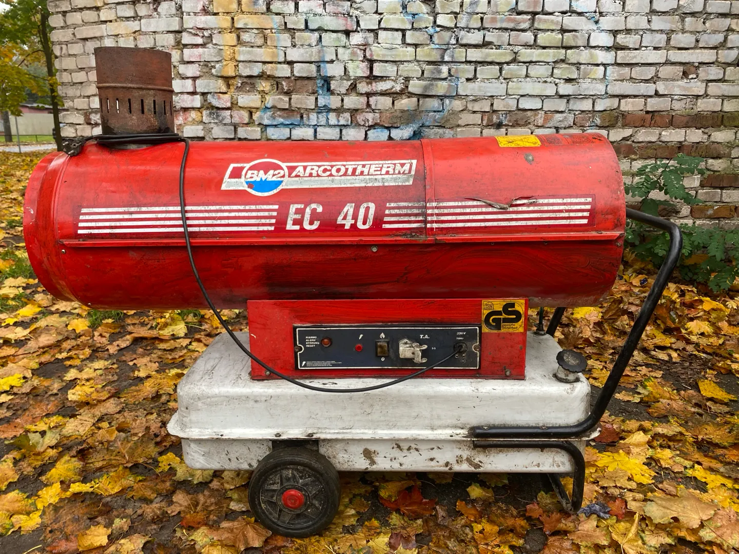 Дизельная тепловая пушка biemmedue ec 40 б/у