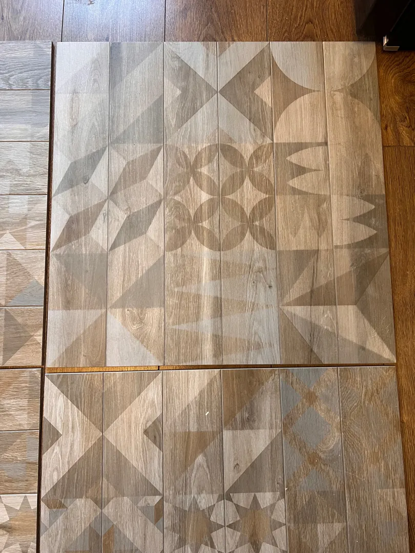 Керамогранит bosco серый микс декор мат. 60x60