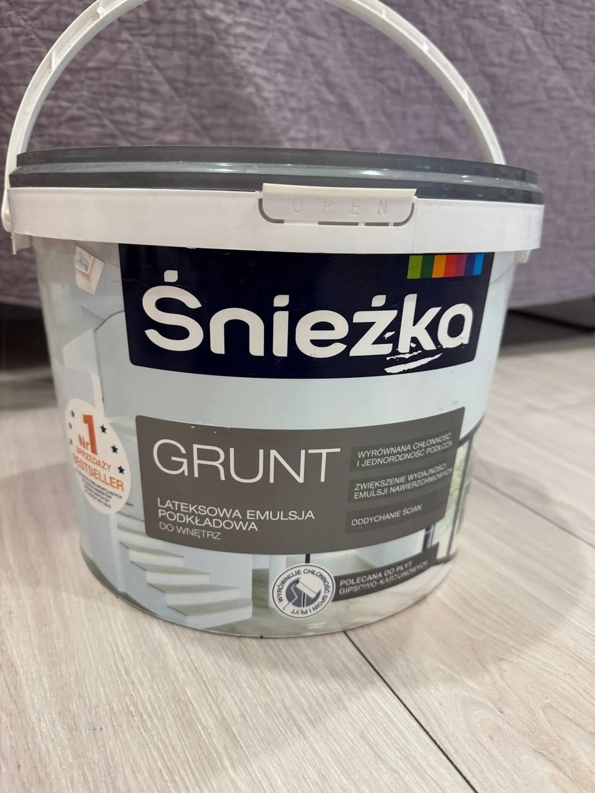 Грунт краска снежка