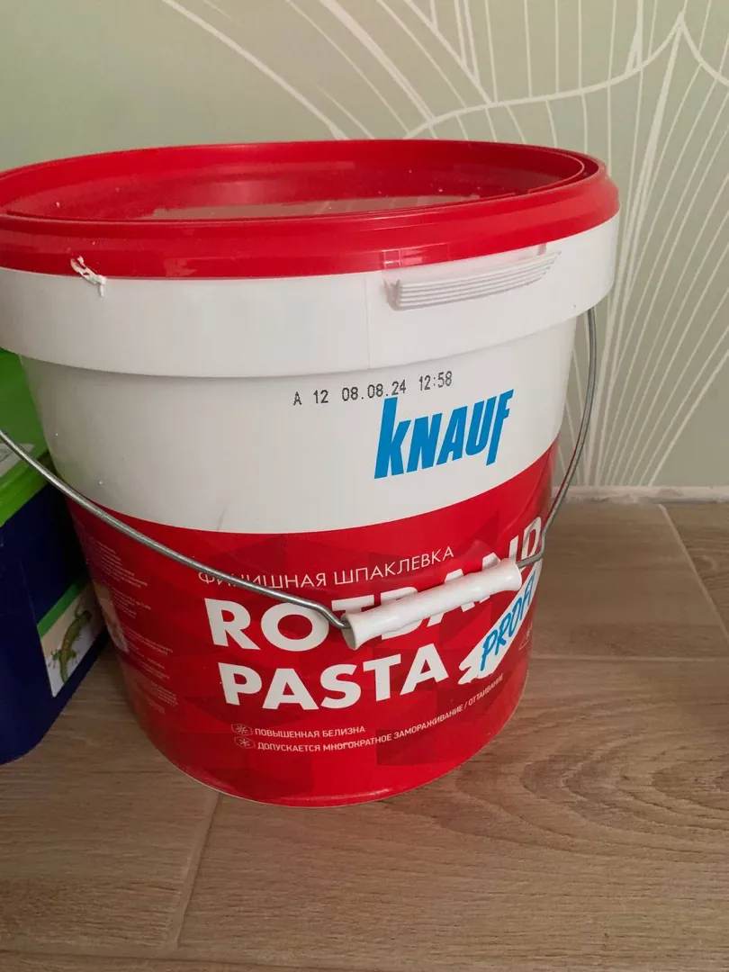 Шпатлевка финишная knauf ротбанд-паста profi. 18 кг