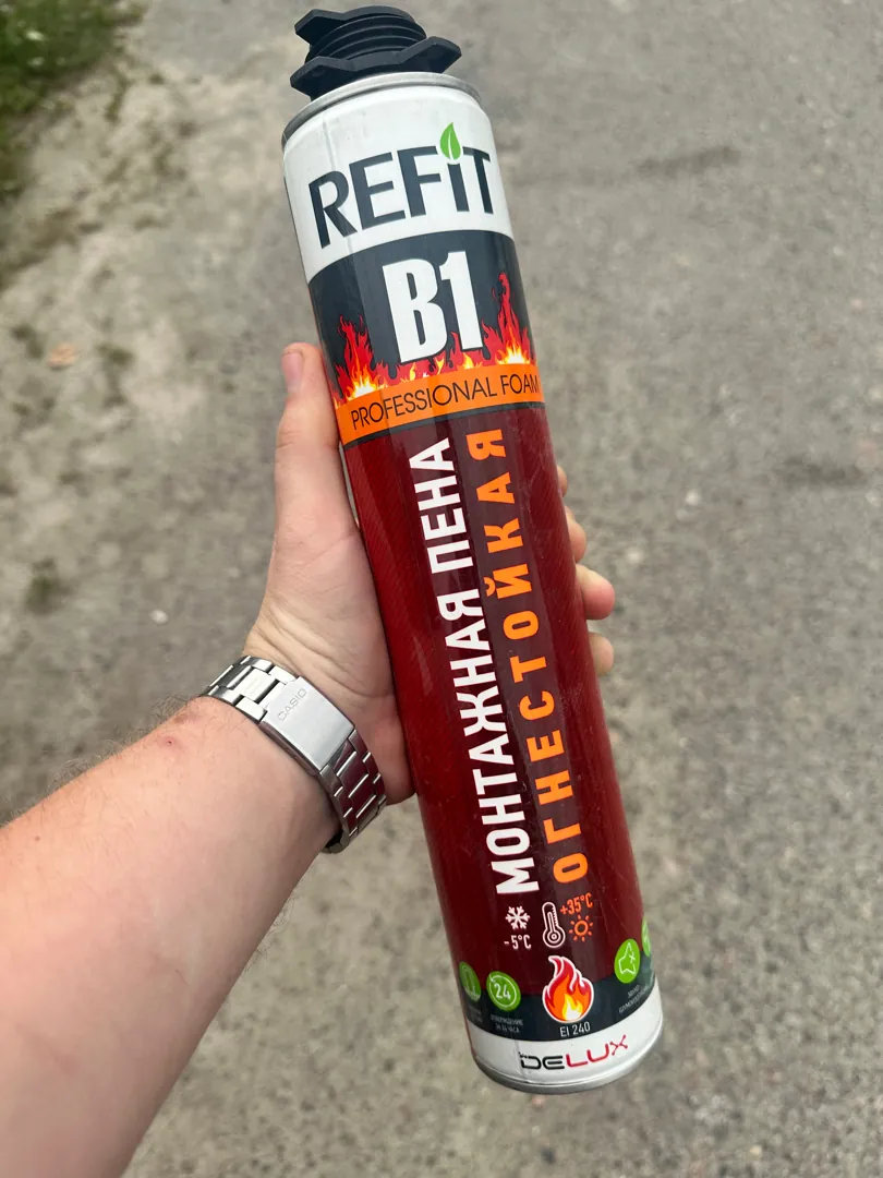 Пена огнестойкая профессиональная refit b1 820гр.