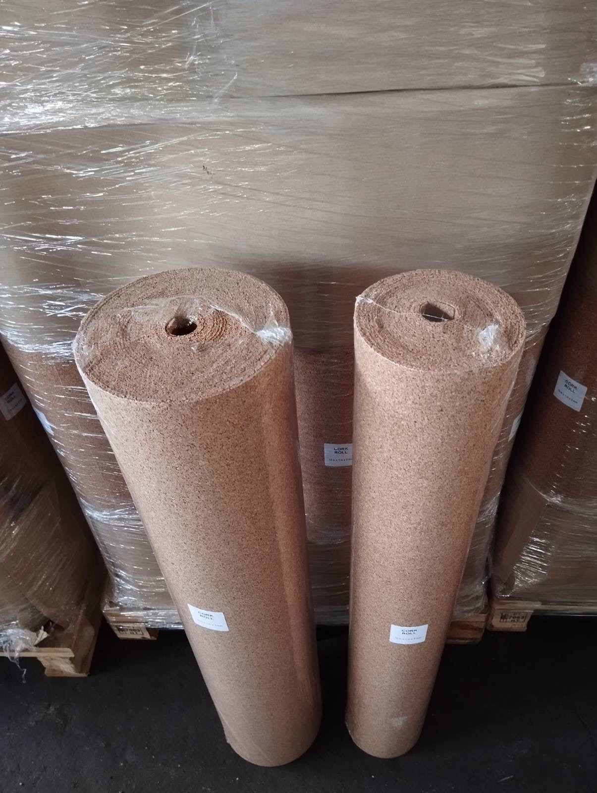 Подложка из пробки