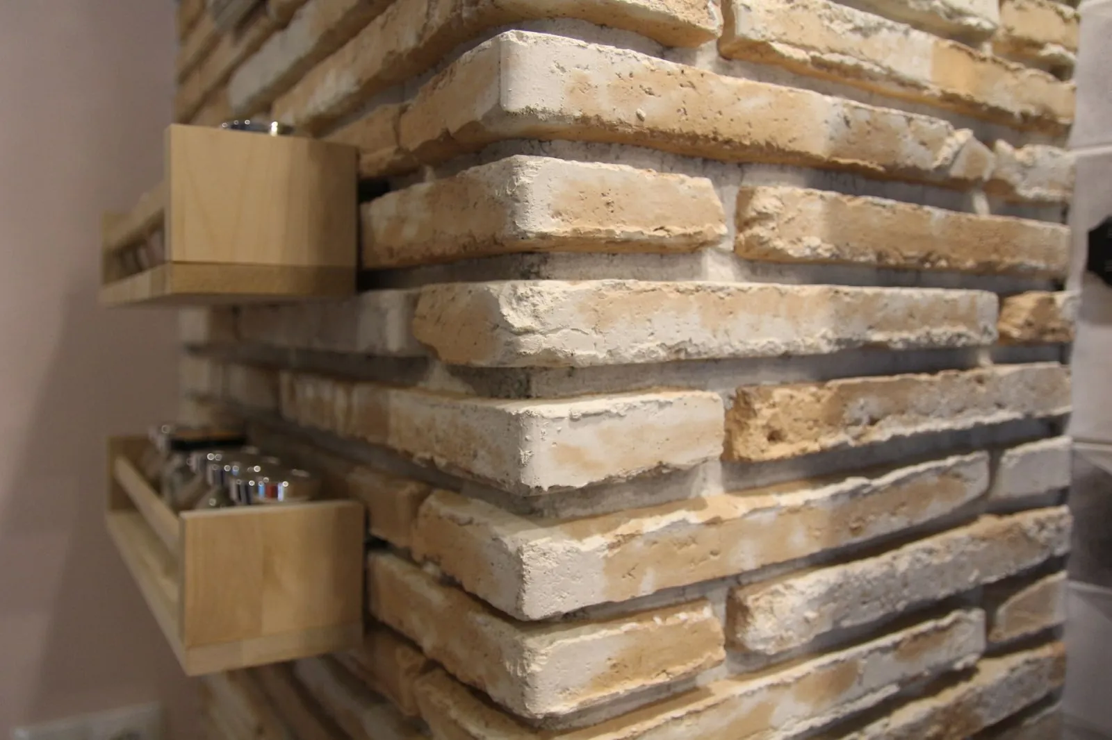 Декоративный камень Феодал "Кирпич ВИЗАНТИЙСКИЙ" арт. 23.23.Р, (0,5 кв.м в упаковке)