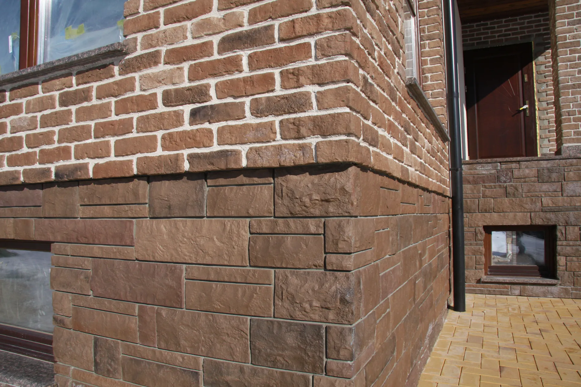 Декоративный камень Феодал "Юрский мрамор" арт. 08.20.Р, (0,53 кв.м в упаковке)