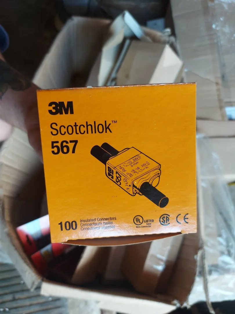 Соединитель электрических проводов с врезным контактом 3m scotchlok 562/567