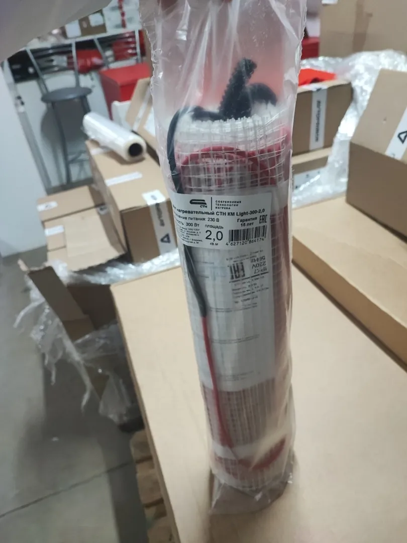 Электрический теплый пол