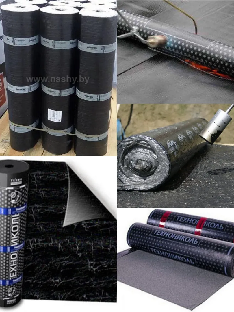 Рубероид для фундамента и крыши Элакром ЭПП-4,0